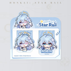 Honkai: Star Rail Pom-Pom Gallery Soft Magnetic Bookmark Set