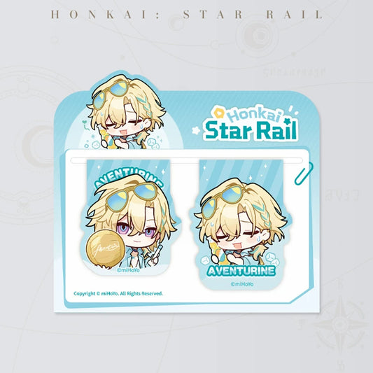 Honkai: Star Rail Pom-Pom Gallery Soft Magnetic Bookmark Set