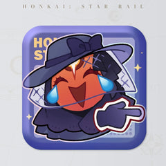 Honkai: Star Rail Square Cartoon Badges