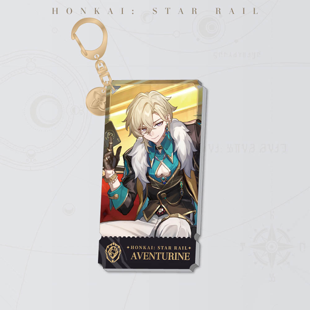 Honkai: Star Rail Preservation Path Character Keychain