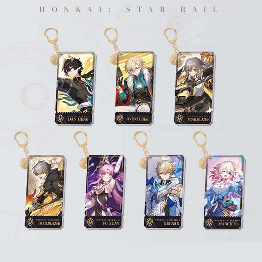 Honkai: Star Rail Preservation Path Character Keychain