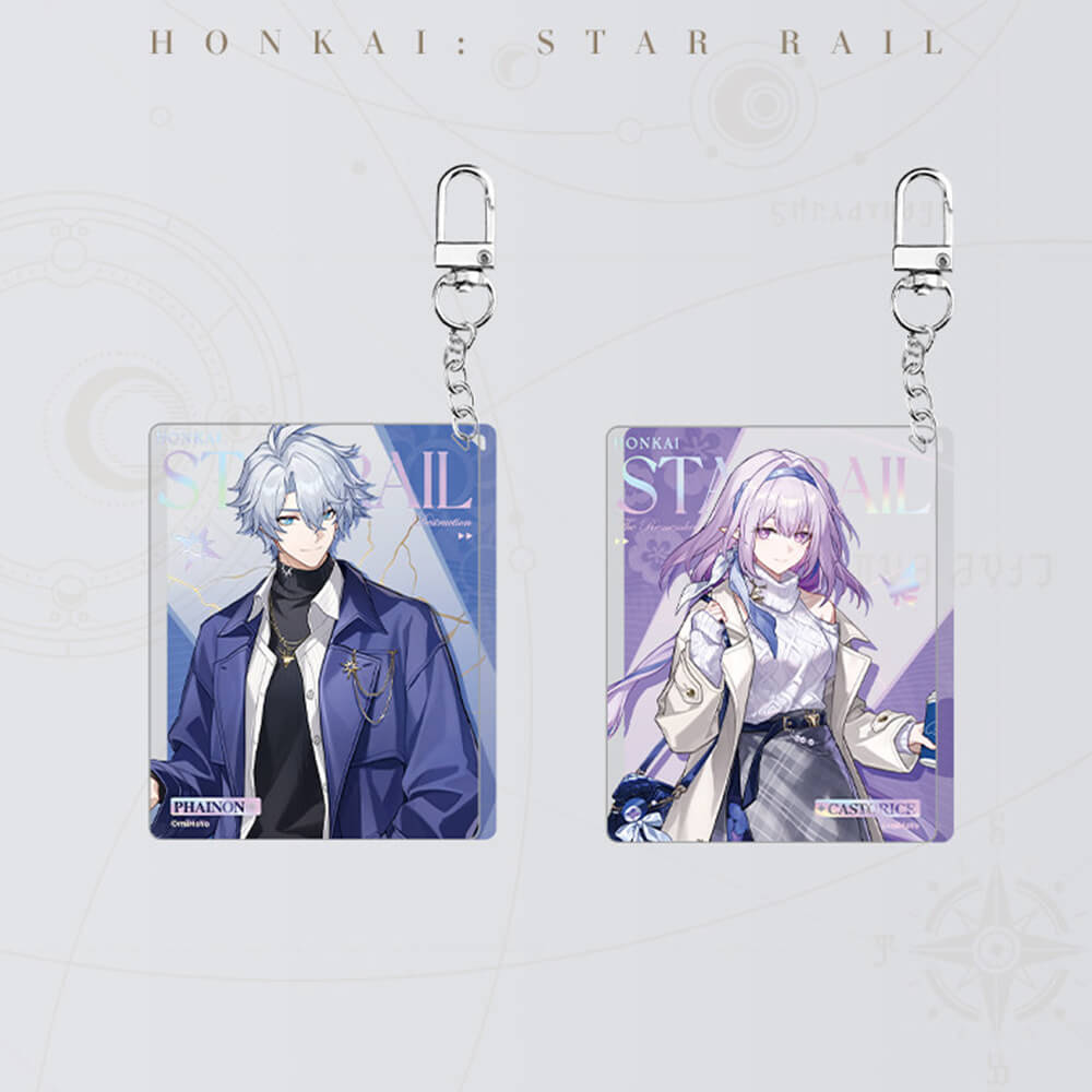 Honkai: Star Rail Train Travel Series Acrylic Pendant