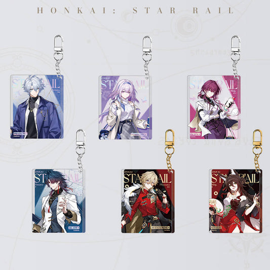 Honkai: Star Rail Train Travel Series Acrylic Pendant