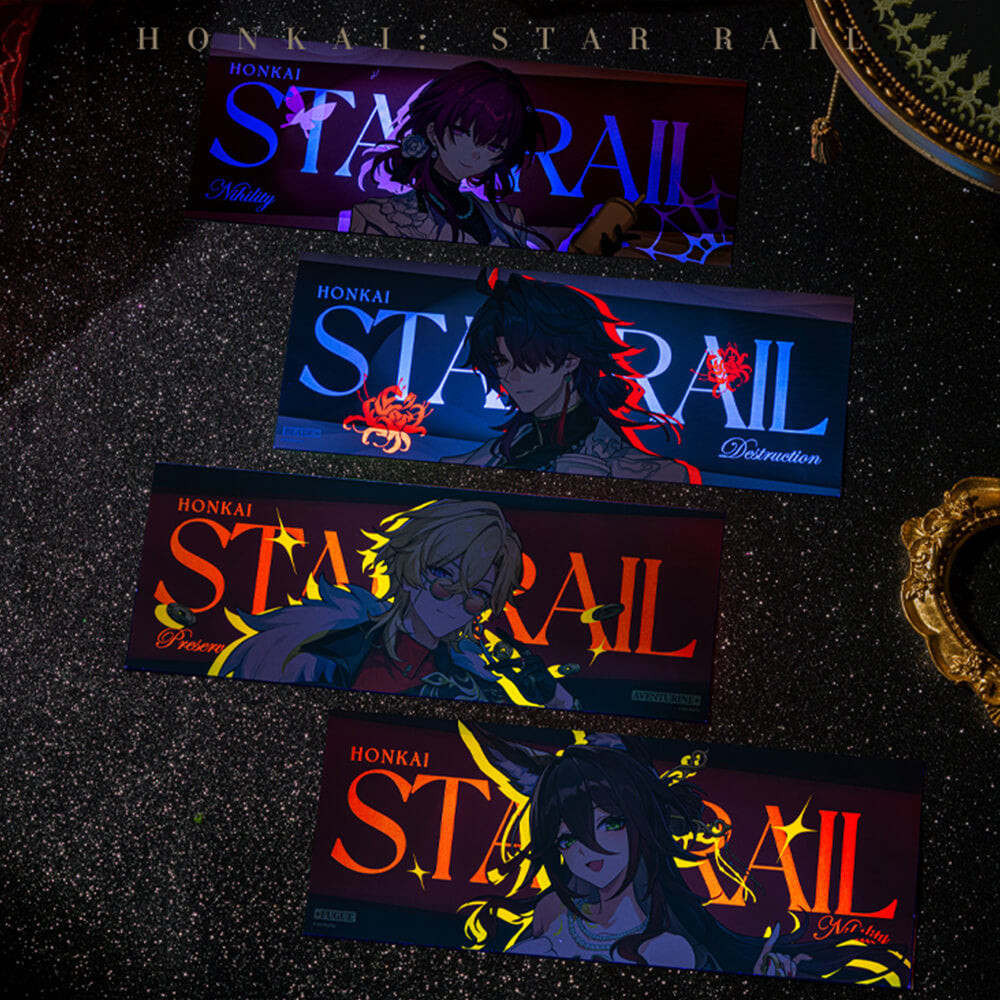 Honkai: Star Rail Train Travel Series Laser Ticket