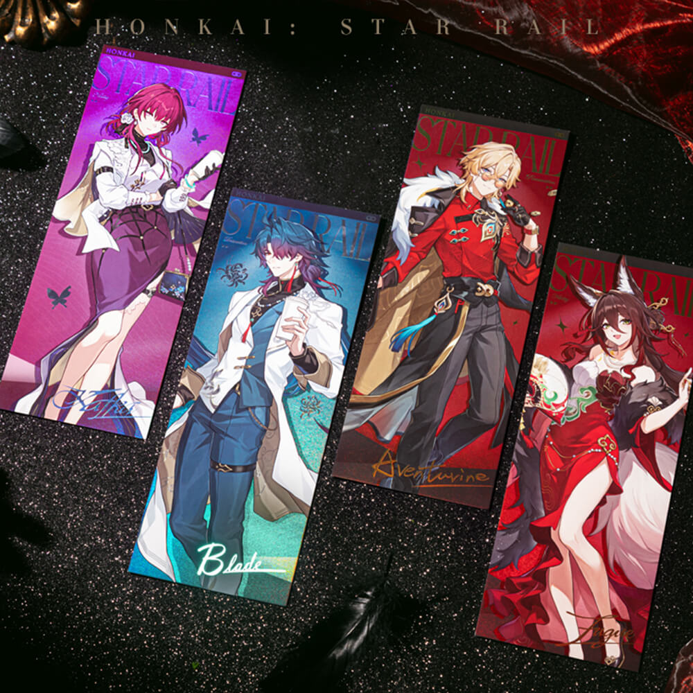 Honkai: Star Rail Train Travel Series Laser Ticket