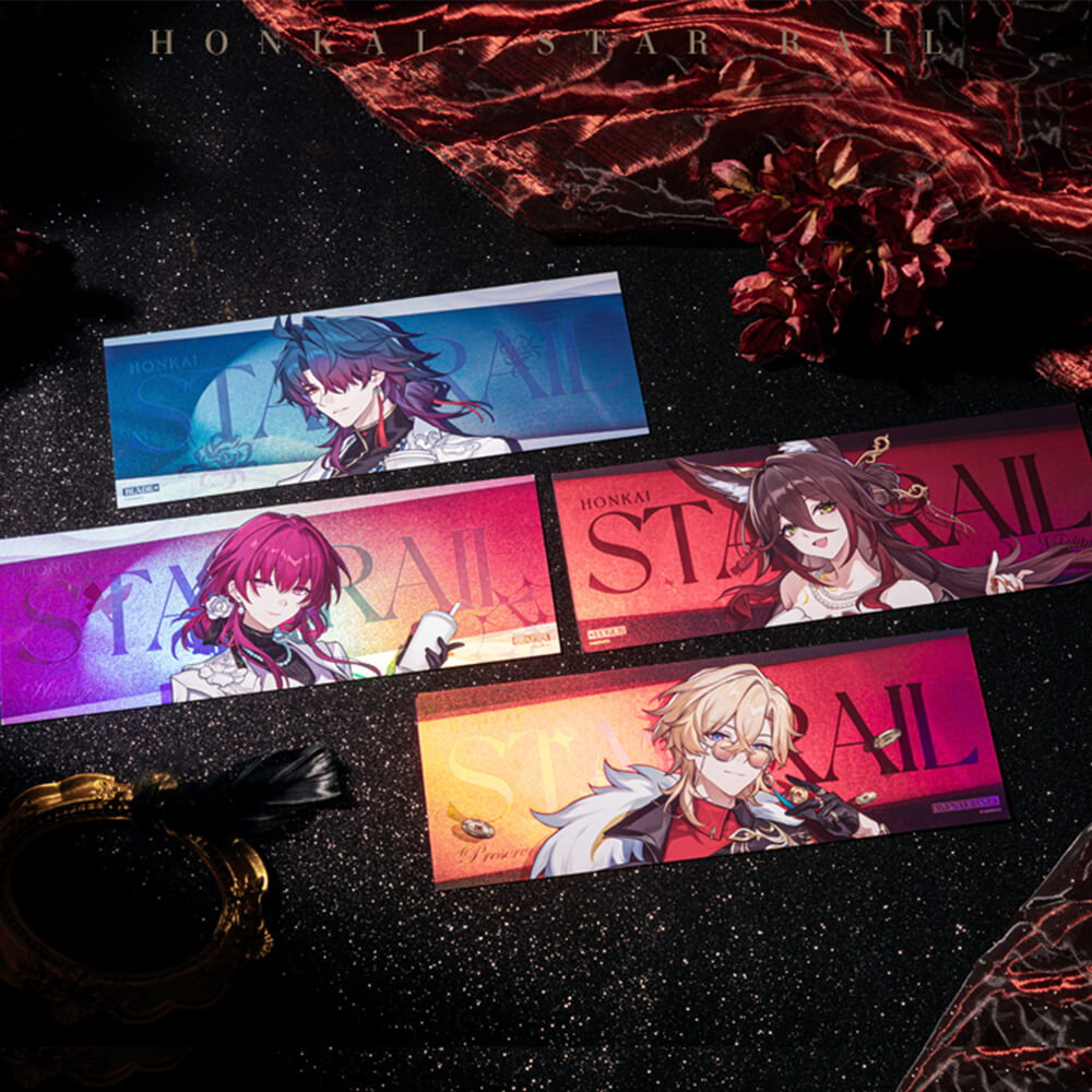 Honkai: Star Rail Train Travel Series Laser Ticket