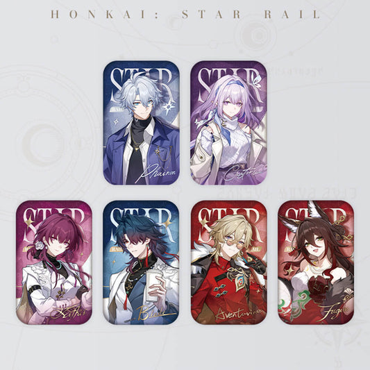 Honkai: Star Rail Train Travel Series Tinplate Badge