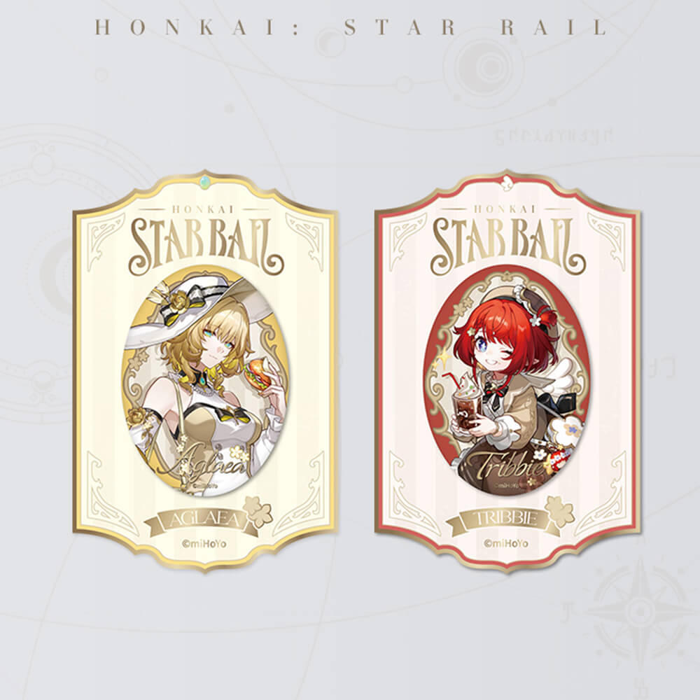 Honkai: Star Rail Train Travel Series Tinplate Badge Vol.2