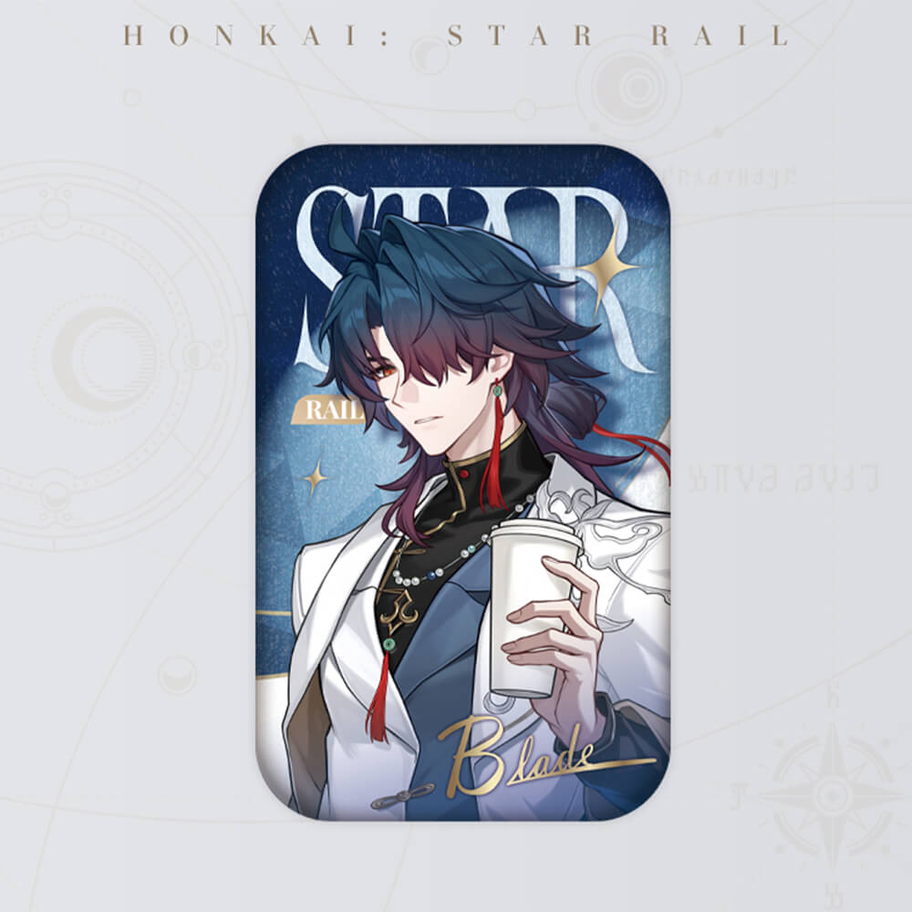 Honkai: Star Rail Train Travel Series Tinplate Badge