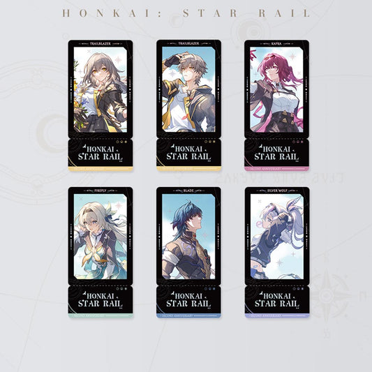 【 Pre order 】Honkai: Star Rail 2nd Anniversary Celebration Faux Film Cards