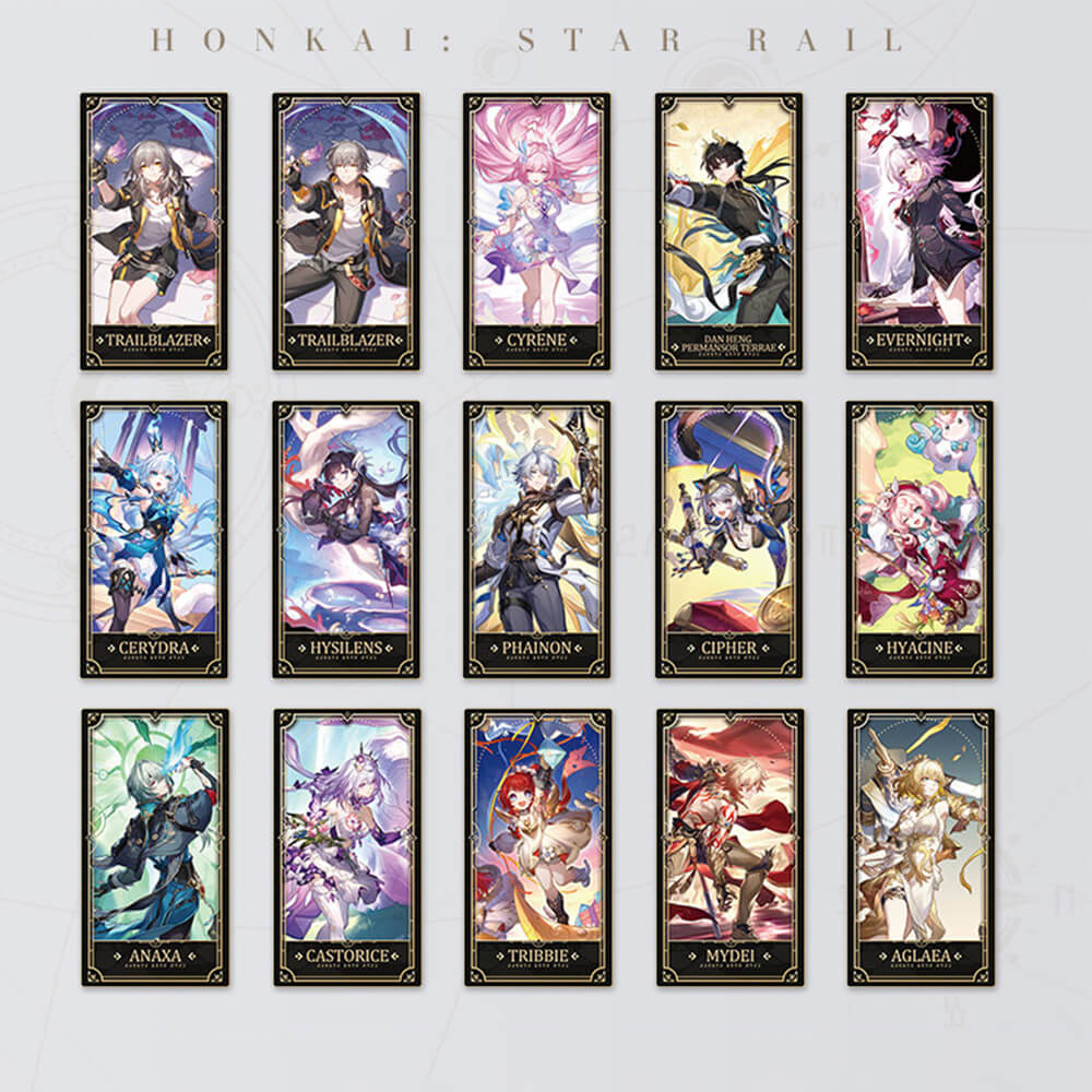 Honkai: Star Rail 2nd Anniversary Collectible Card Blind Box Set B