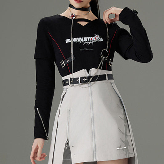 Honkai: Star Rail Acheron Impression Series Long-sleeved T-shirt