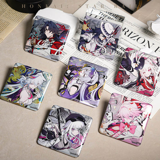 Honkai: Star Rail Aha Universe Series Square Tinplate Badge