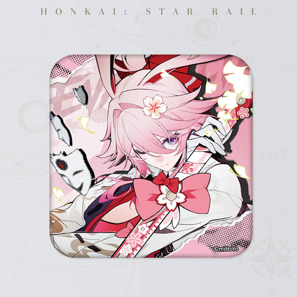 Honkai: Star Rail Aha Universe Series Square Tinplate Badge