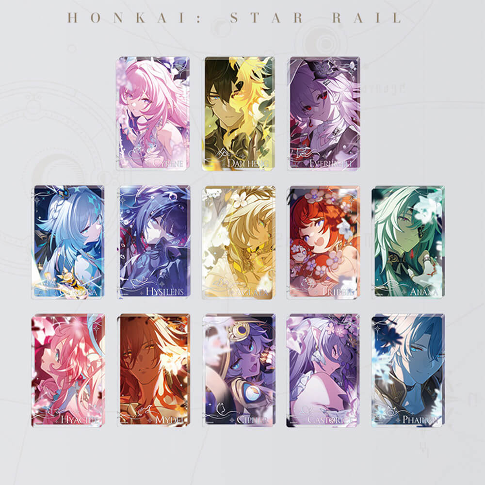 Honkai: Star Rail Amphoreus’ Saga of Heroes Series Acrylic Block