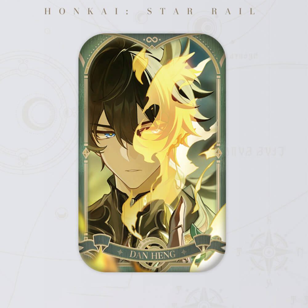 Honkai: Star Rail Amphoreus’ Saga of Heroes Series Tinplate Badges
