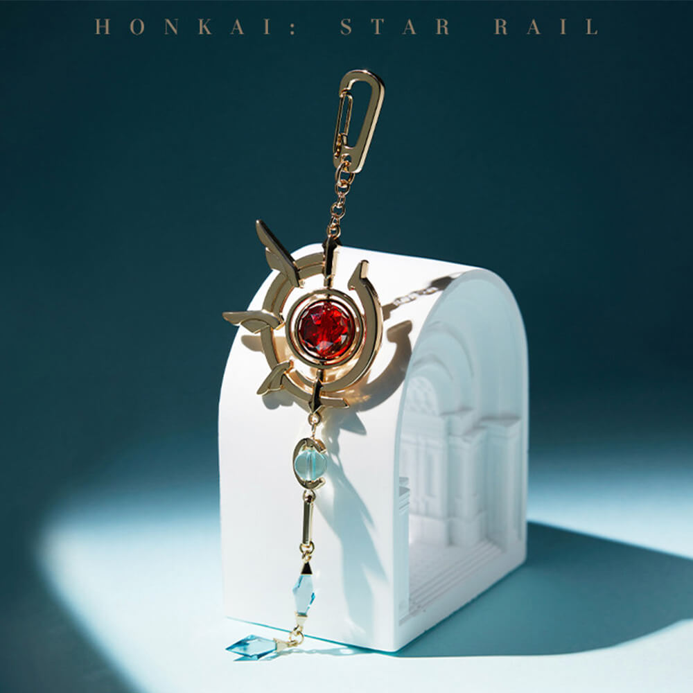 Honkai: Star Rail Anaxa Impression Series Metal Keychain
