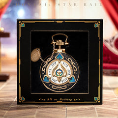 【 Pre order 】Honkai: Star Rail Aventurine Imitation Pocket Watch Keychain