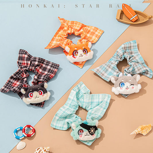 Honkai: Star Rail Awoo Awoo Series Chimera Plush Hair Scrunchie