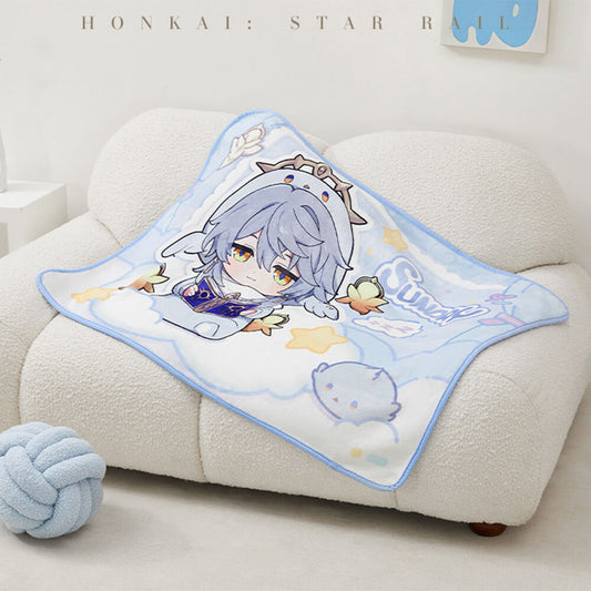 Honkai: Star Rail Boys Dormitory Q Version Home Series Blanket