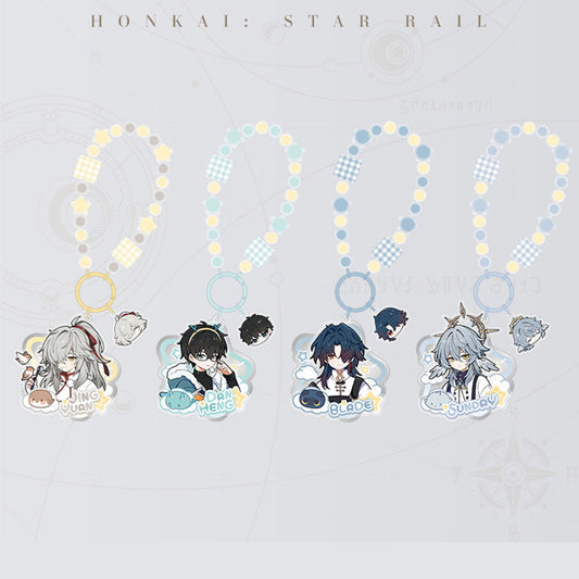 【 Pre order 】Honkai: Star Rail Boys Dormitory Series Acrylic Keychain