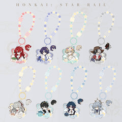 Honkai: Star Rail Boys Dormitory Series Acrylic Keychain