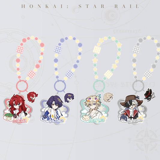 Honkai: Star Rail Boys Dormitory Series Acrylic Keychain
