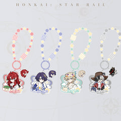 Honkai: Star Rail Boys Dormitory Series Acrylic Keychain