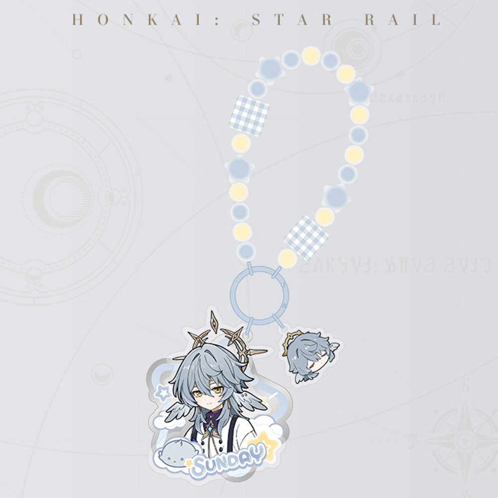 Honkai: Star Rail Boys Dormitory Series Acrylic Keychain