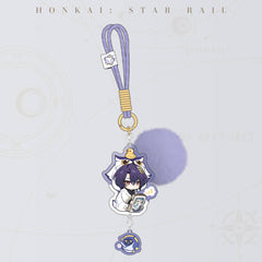 Honkai: Star Rail Boys Dormitory Series Q Version Acrylic Keychain