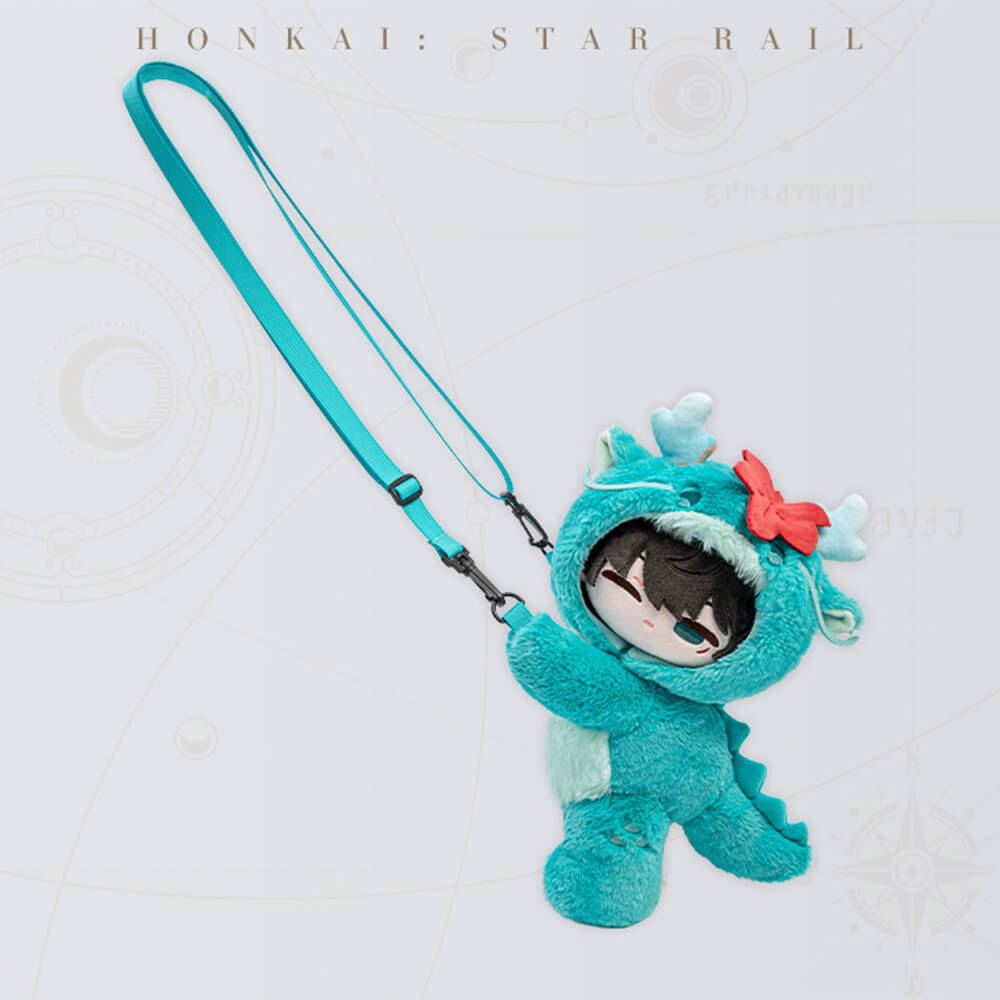 Honkai: Star Rail Boys Dormitory Series Q Version Dan Heng Plush Crossbody Bag