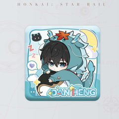 【 Pre order 】Honkai: Star Rail Boys Dormitory Series Q Version Square Badge