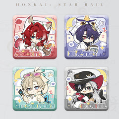 Honkai: Star Rail Boys Dormitory Series Q Version Square Badge