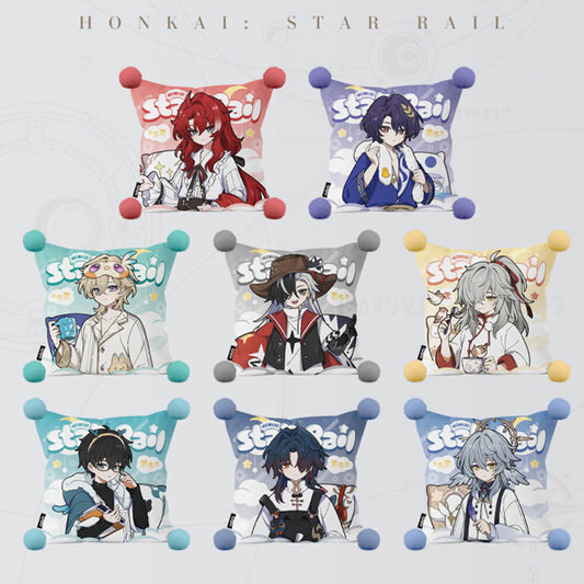 【 Pre order 】Honkai: Star Rail Boys Dormitory Series Throw Pillows