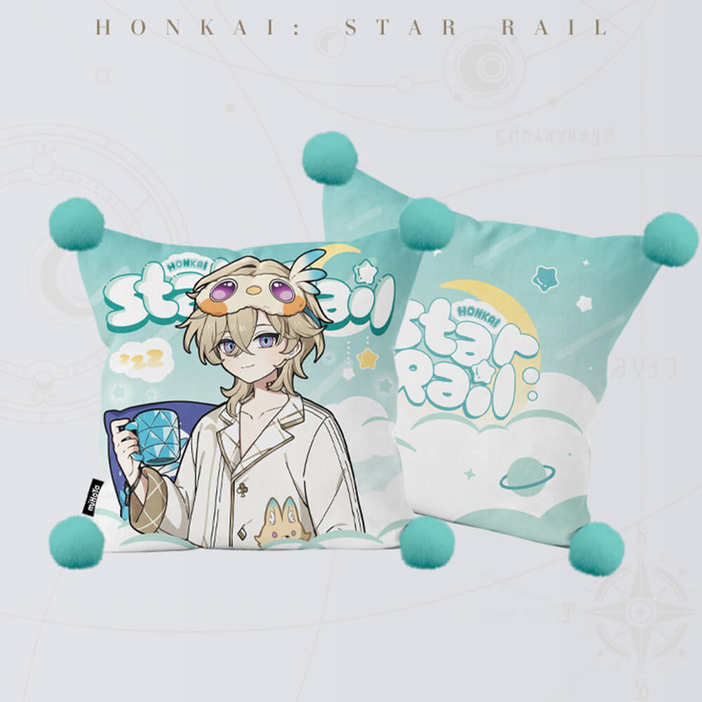 Honkai: Star Rail Boys Dormitory Series Throw Pillows