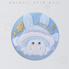 Honkai: Star Rail Bunny Mushroom and Mushroom Ghost Series Embroidery Badge