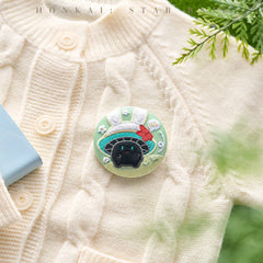 Honkai: Star Rail Bunny Mushroom and Mushroom Ghost Series Embroidery Badge
