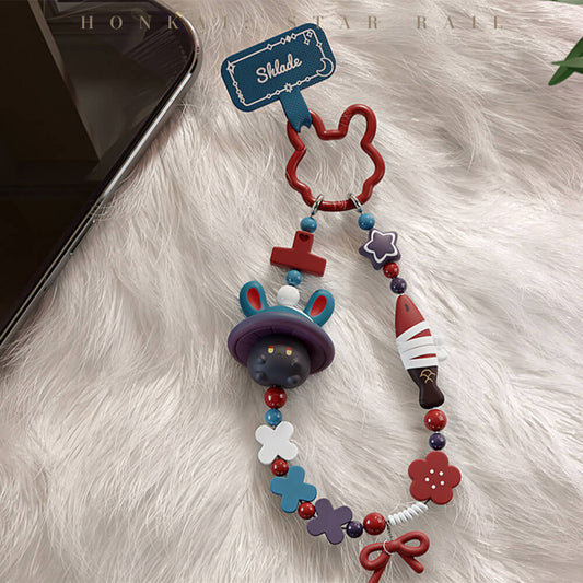 Honkai: Star Rail Bunny Mushroom and Mushroom Ghost Series Phone Lanyard Blind Box