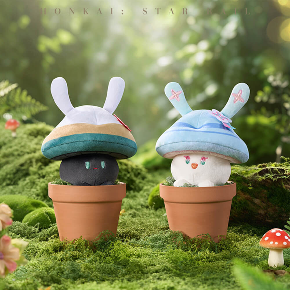 Honkai: Star Rail Bunny Mushroom and Mushroom Ghost Series Plush Doll Vol.2