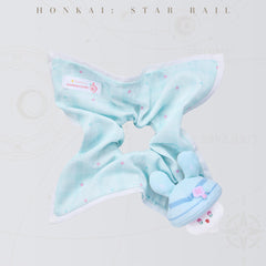 Honkai: Star Rail Bunny Mushroom and Mushroom Ghost Series Plush Hair Scrunchie