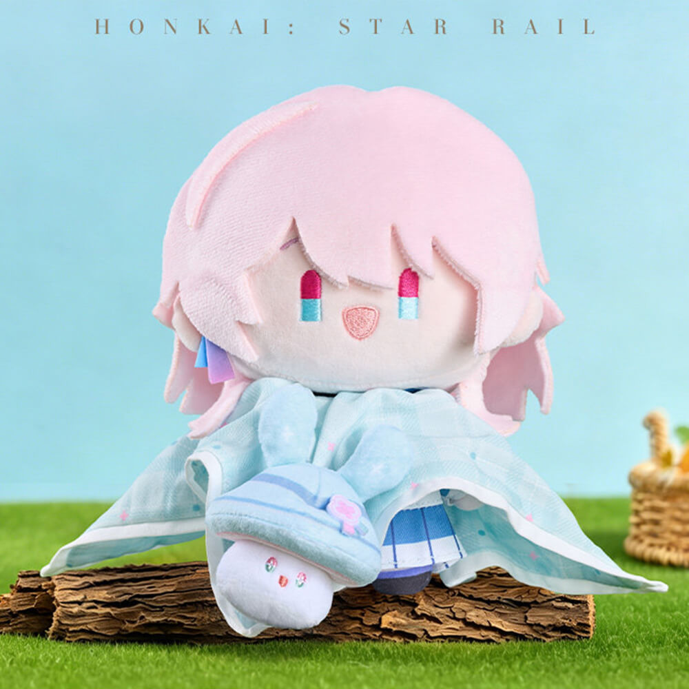 Honkai: Star Rail Bunny Mushroom and Mushroom Ghost Series Plush Hair Scrunchie