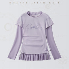 Honkai: Star Rail Castorice Impression Series Layered T-shirt