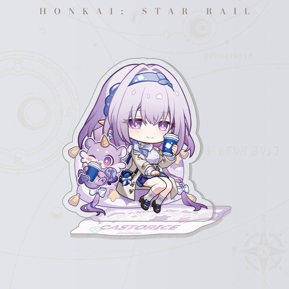 Honkai: Star Rail Express Travel Notes Series Q Version Acrylic Stand
