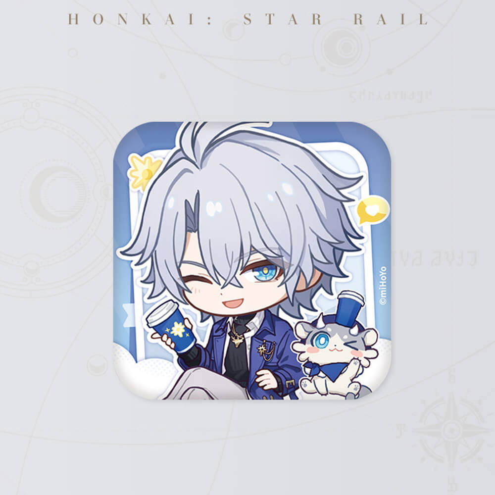 Honkai: Star Rail Express Travel Notes Series Q Version Badge Vol.3