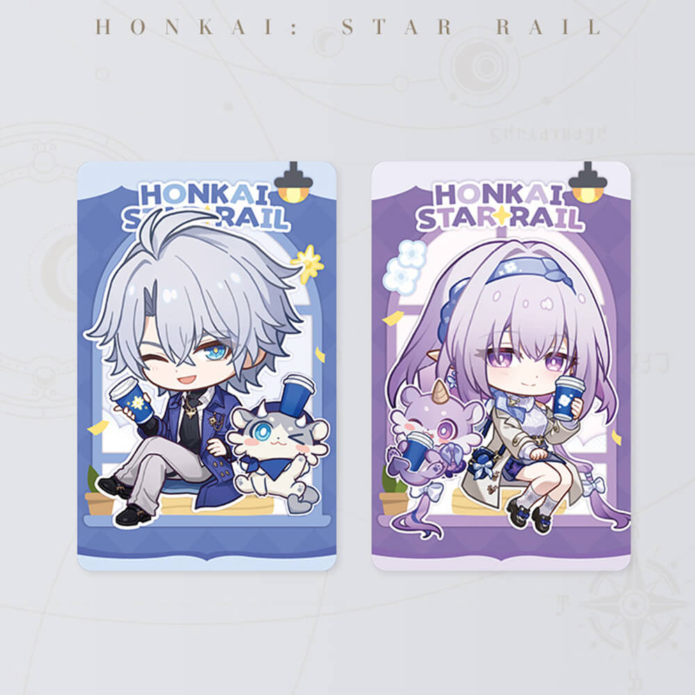 Honkai: Star Rail Express Travel Notes Series Q Version Collectible Card