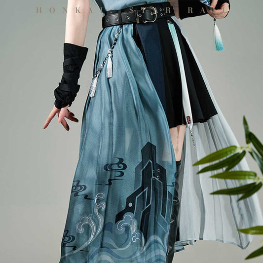 【 Pre order 】Honkai: Star Rail Feixiao Impression Series Maxi Skirt