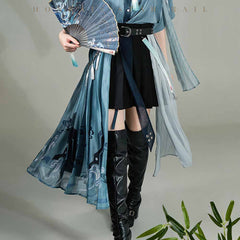 【 Pre order 】Honkai: Star Rail Feixiao Impression Series Maxi Skirt