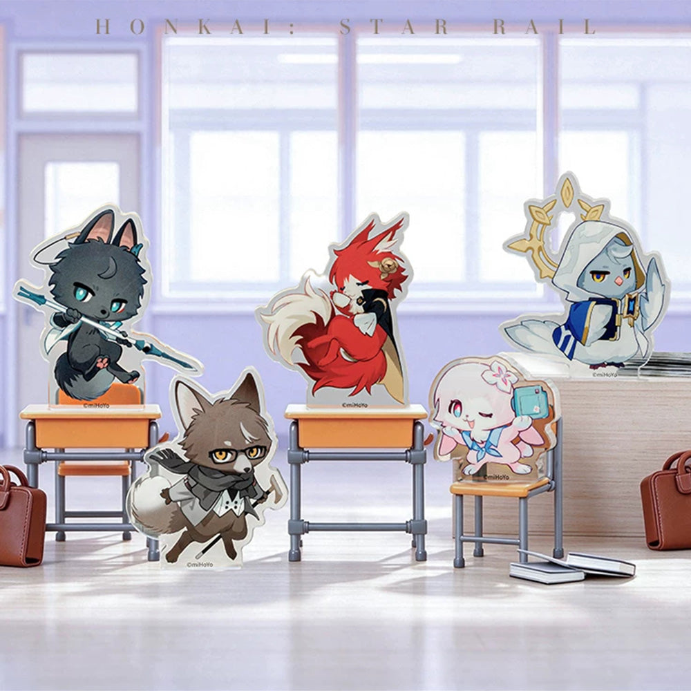 Honkai: Star Rail Fluffy Across the Blue Series Mini Acrylic Stand