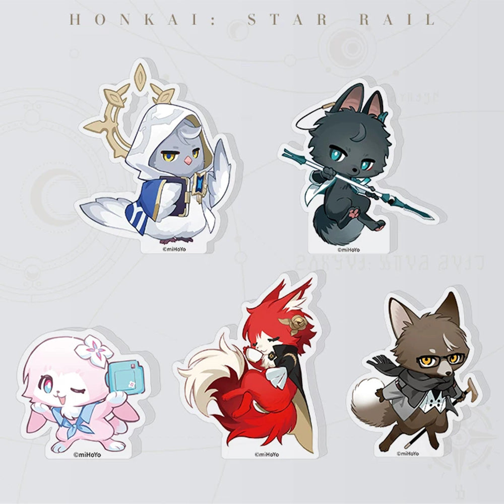 Honkai: Star Rail Fluffy Across the Blue Series Mini Acrylic Stand