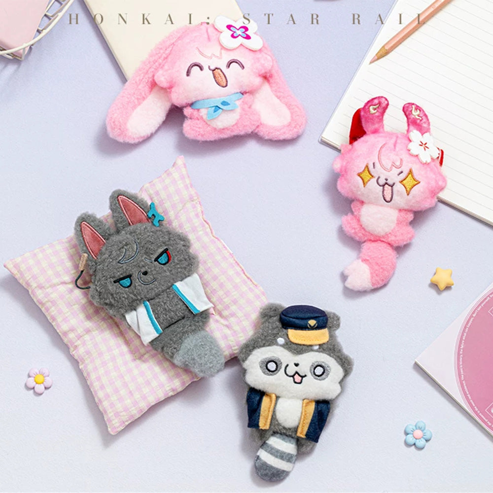 Honkai: Star Rail Fluffy Across the Blue Series Plush Keychain
